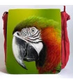 Sac à main besace rouge personnalisée