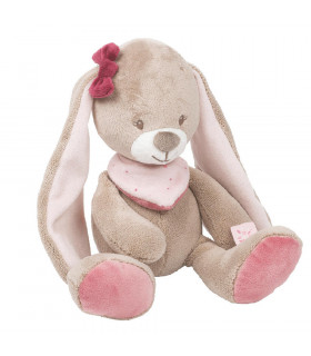 peluche nina le lapin nattou