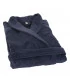 peignoir de bain velours navy