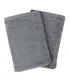 gant de toilette brodé malmo gris