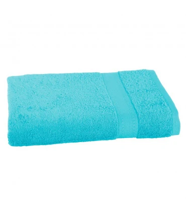 drap de bain personnalise bleu