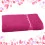 Drap de bain brodé pivoine