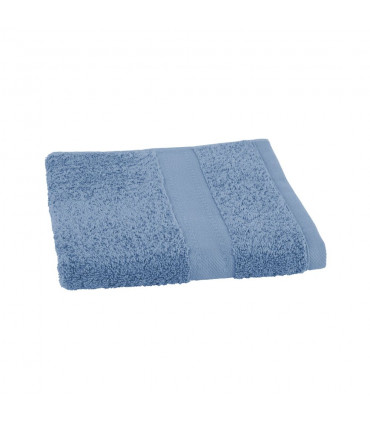 serviette de bain bleue personnalisée