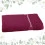 Maxi Drap de bain brodé bordeaux