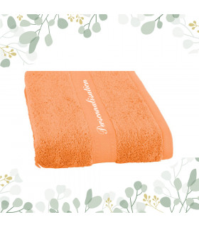 maxi drap de bain orange