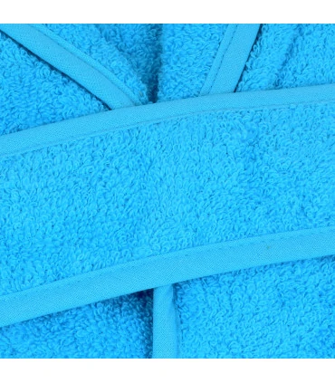 detail peignoir bleu enfant