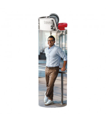 briquet imprimé avec photo