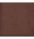 Serviette de table marron chocolat brodée