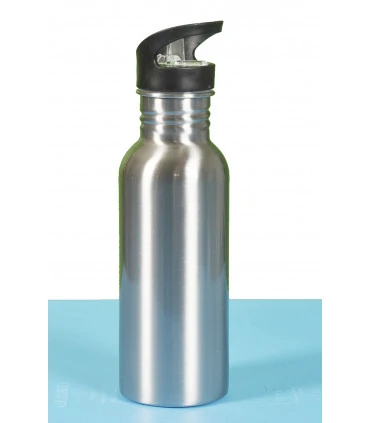 GOURDE ACIER GRISE