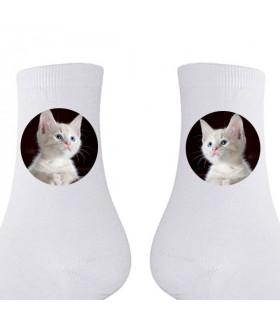 chaussettes avec photo personnalisées