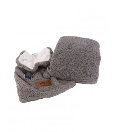 plaid sherpa à broder