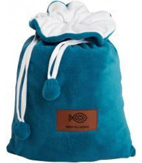 plaid mer du nord bleu