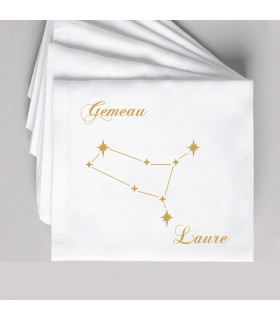 serviette de table gemeau