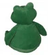dos grenouille peluche