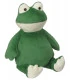 peluche grenouille brodée
