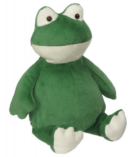 peluche grenouille brodée