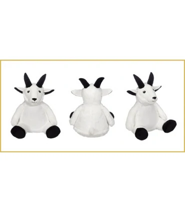 vues d'une peluche chevre