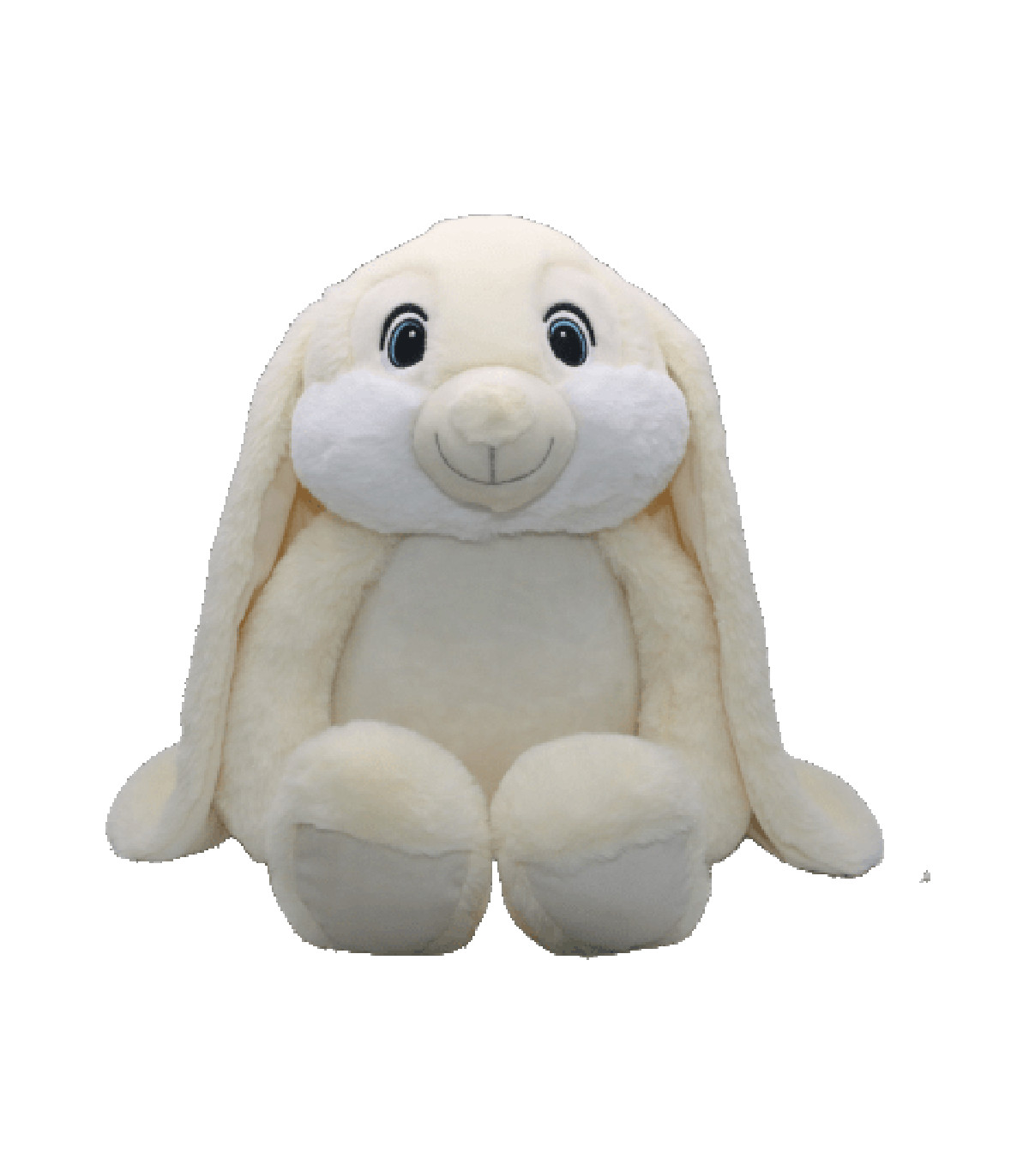 Lapin peluche grandes oreilles personnalisé - Broderie sur p