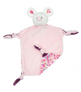 Doudou souris brodé