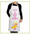 Tablier de cuisine rigolo banane