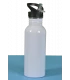 gourde acier blanche personnalisée