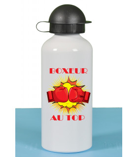 gourde boxeur personnalisée