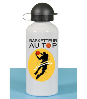 gourde basketteur personnalisée