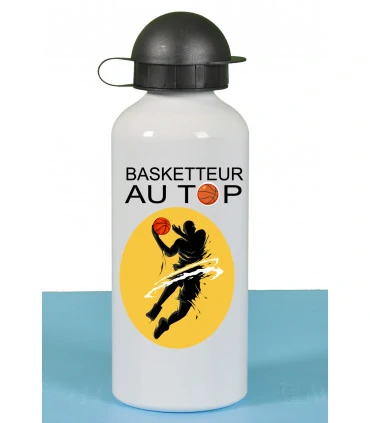 gourde basketteur personnalisée