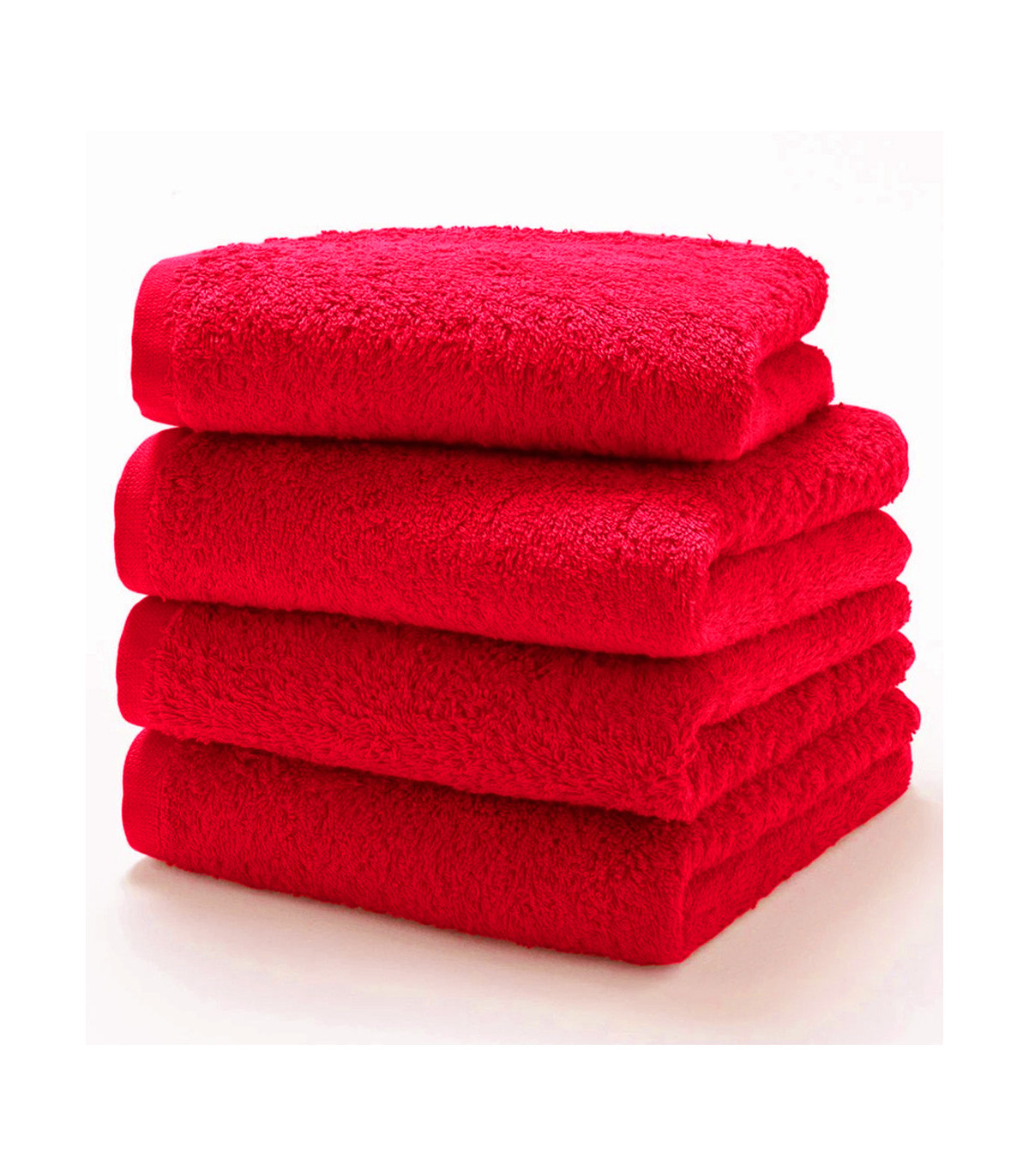 serviette rouge brodée en cadeau pour bébé et adultes, brod
