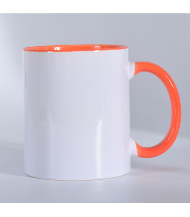 mug interieur orange