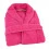 Peignoir brodé enfant rose