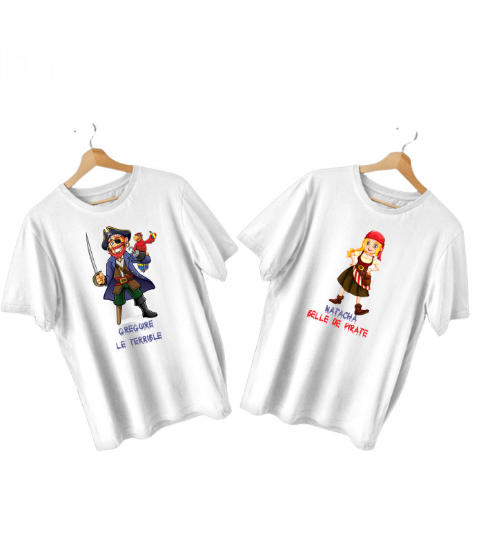 Tee Shirt Duo Pirate