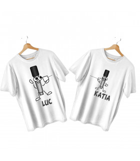 tee shirt duo micro preneur de son