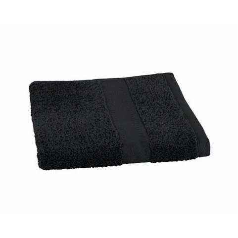 éponge brodée couleur noire