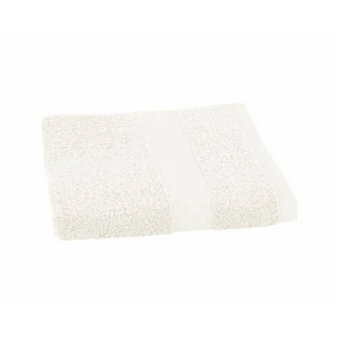 éponge brodée couleur blanc cassé