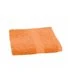serviette brodée couleur orange