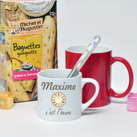 tasse personnalisée type mini mug
