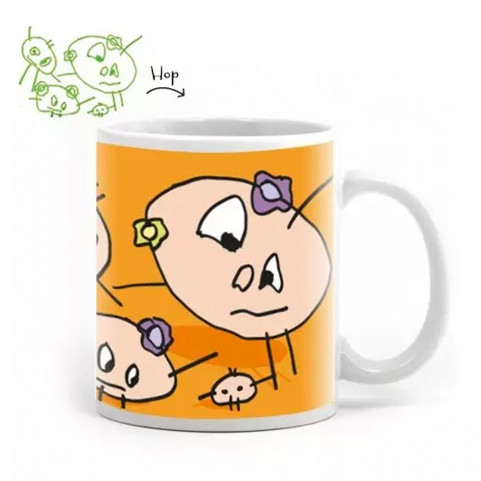 mug personnalise avec dessin enfant