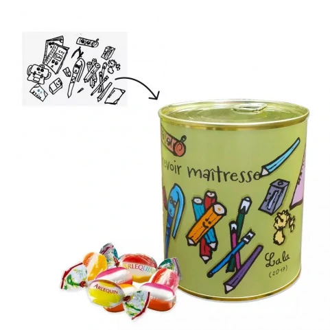boite bonbon personnalisée dessin enfant