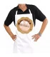 tablier personnalisé cuisine avec dessin