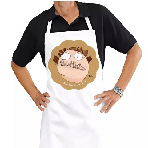 tablier personnalisé cuisine avec dessin