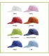 casquette enfant brodéé différents coloris