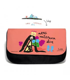 trousse personnalisée avec dessin