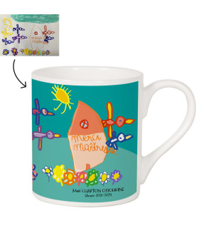 mug personnalisé avec anse courbe