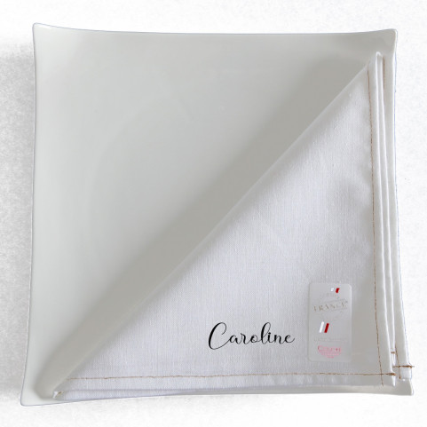 serviette de table haute qualité polylin la lilloise