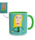 mug personnalisé avec un dessin fille