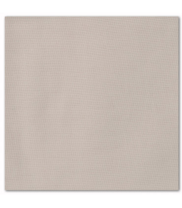 serviette de table brodée gris clair