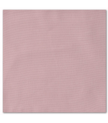 serviette de table brodée rose pale