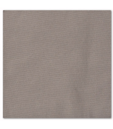 serviette de table brodée grise