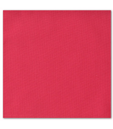 serviette de table brodéer rouge pale